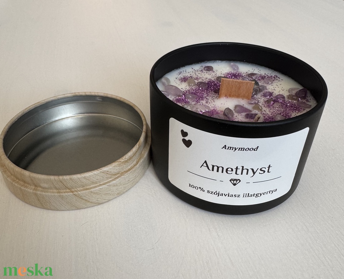 Amethyst ásványos szójaviasz illatgyertya - otthon & életmód - gyertya, illat, aroma - gyertya - Meska.hu Amethyst ásványos szójaviasz illatgyertya - otthon & életmód - gyertya, illat, aroma - gyertya - Meska.hu