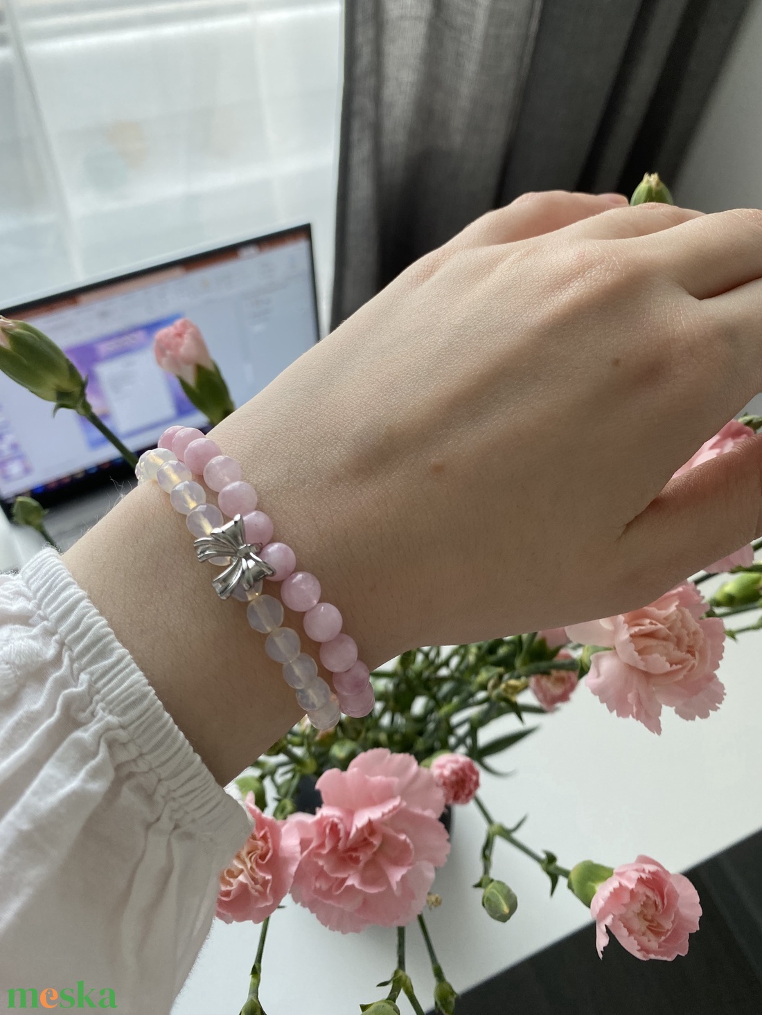 Ásvány karkötő - ékszer - karkötő - ásványkarkötő - Meska.hu