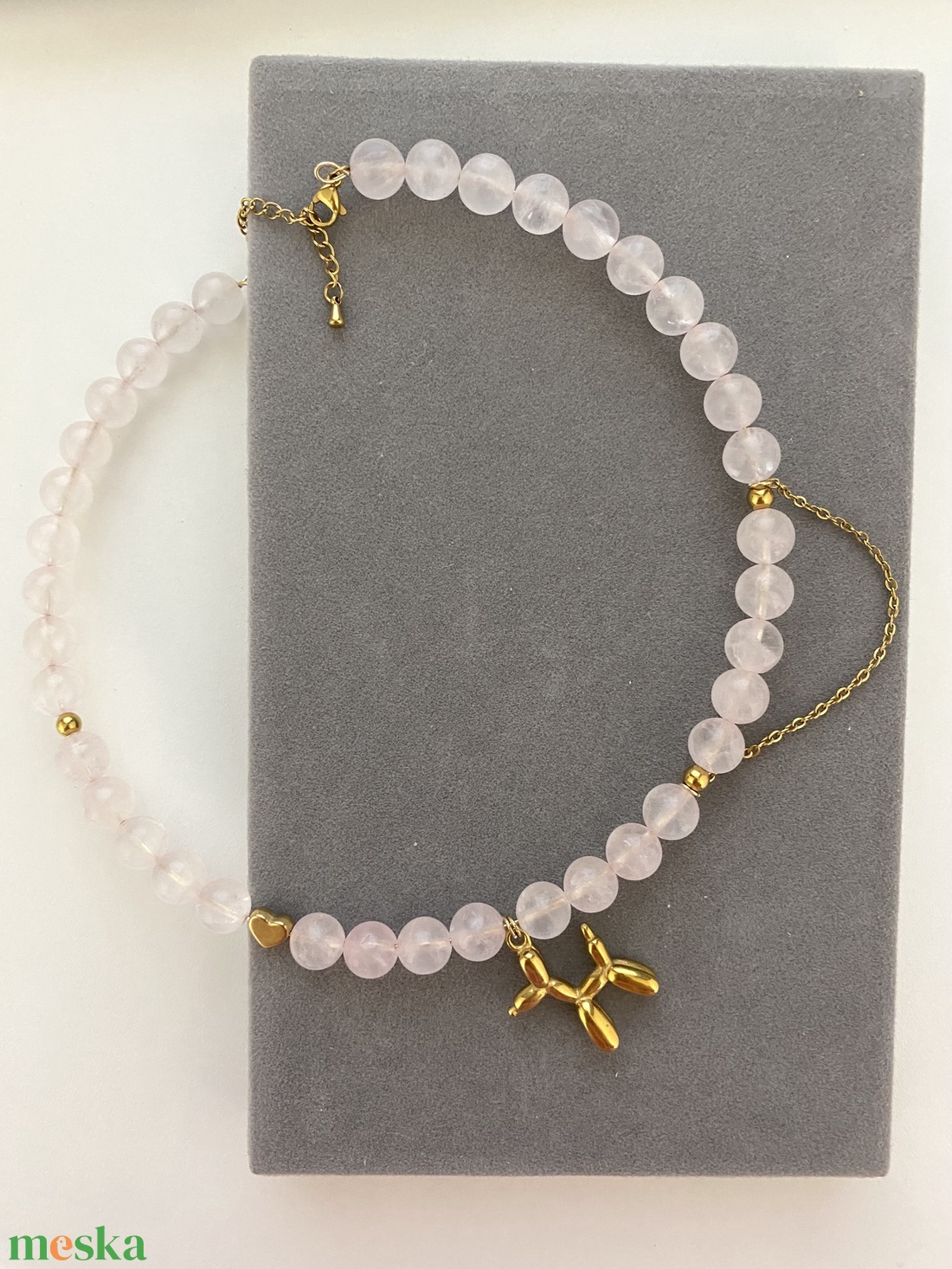 Choker  - ékszer - nyaklánc - bogyós nyaklánc - Meska.hu