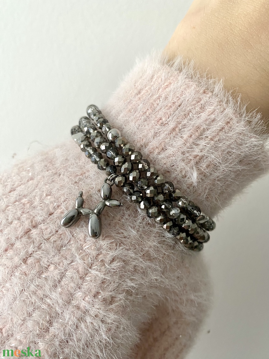 Gyöngyös karkötő - ékszer - karkötő - ásványkarkötő - Meska.hu