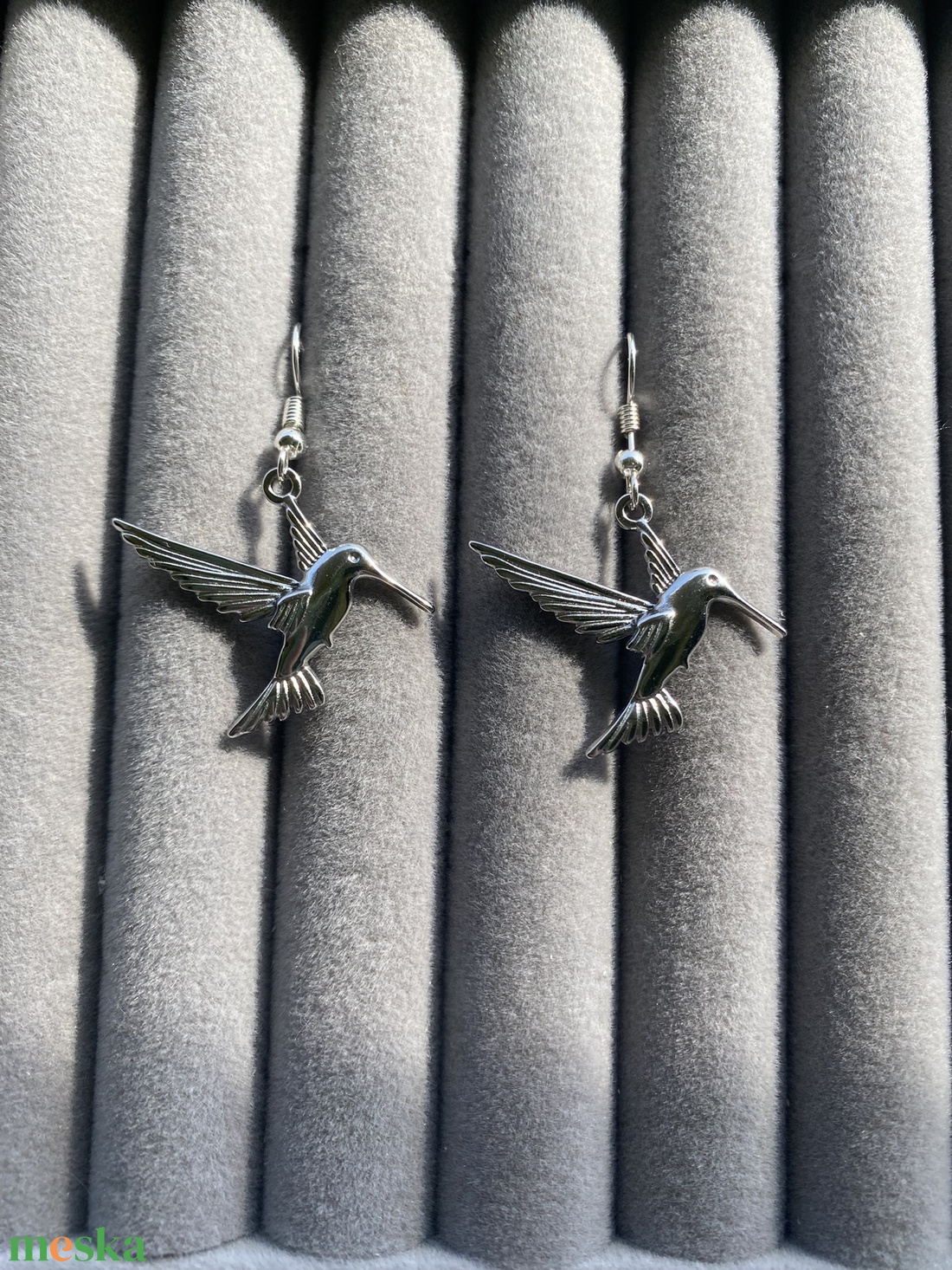 Fülbevaló - ékszer - fülbevaló - lógós kerek fülbevaló - Meska.hu