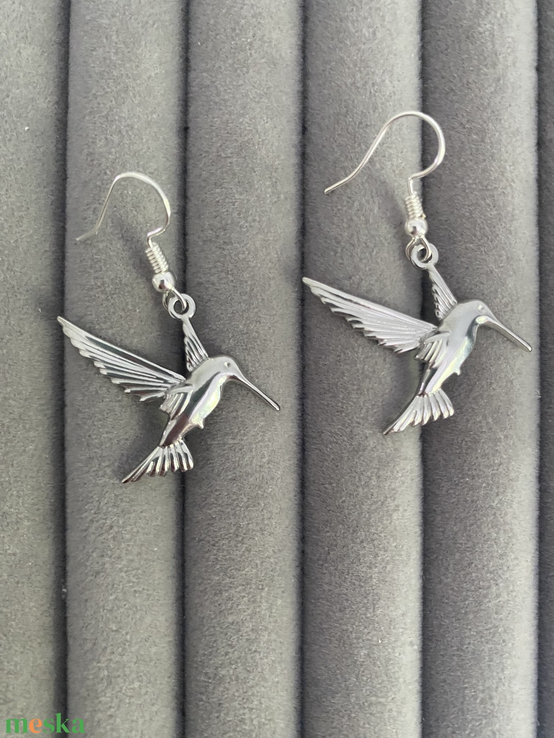 Fülbevaló - ékszer - fülbevaló - lógós kerek fülbevaló - Meska.hu