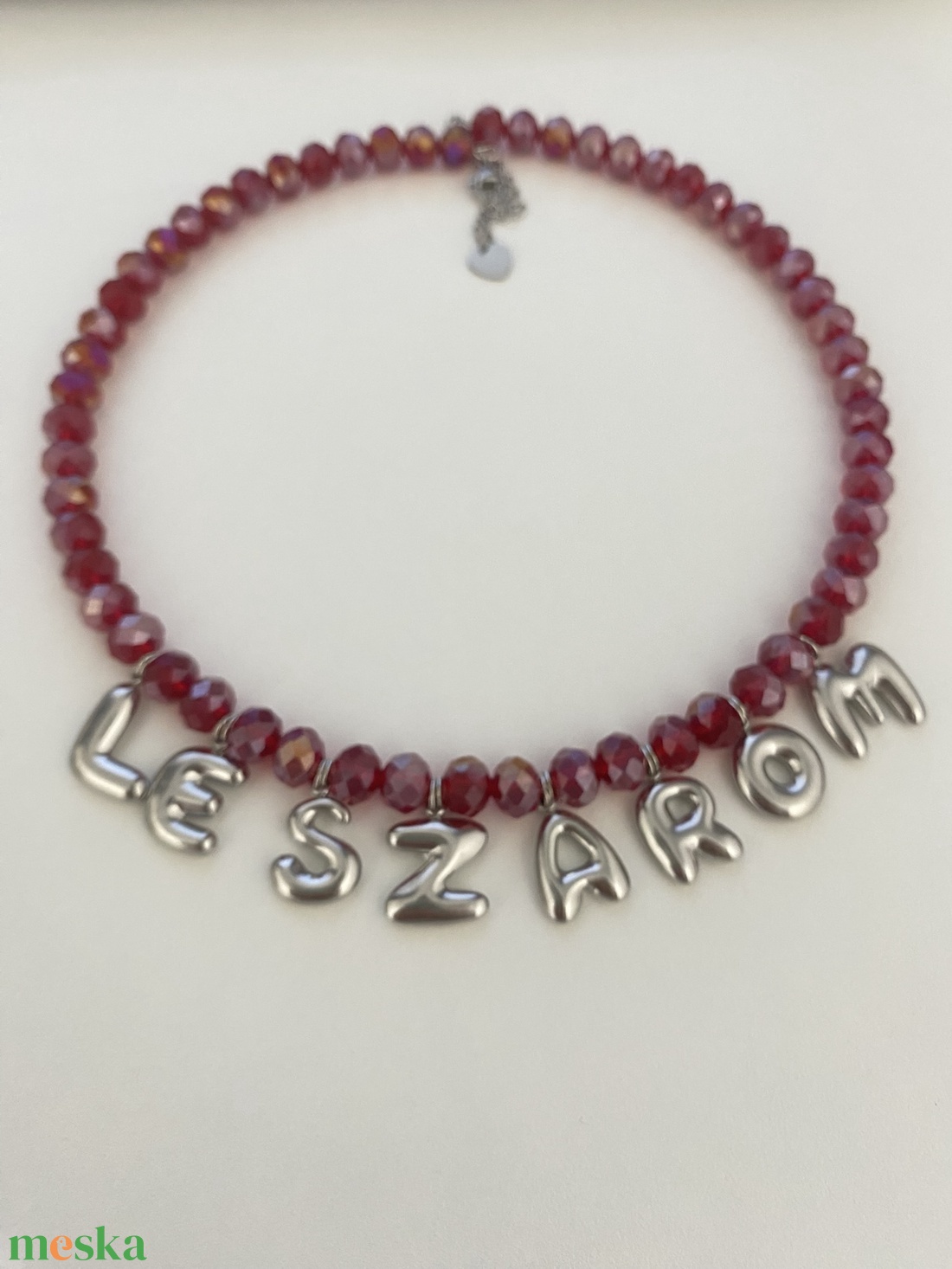 Choker  - ékszer - nyaklánc - bogyós nyaklánc - Meska.hu