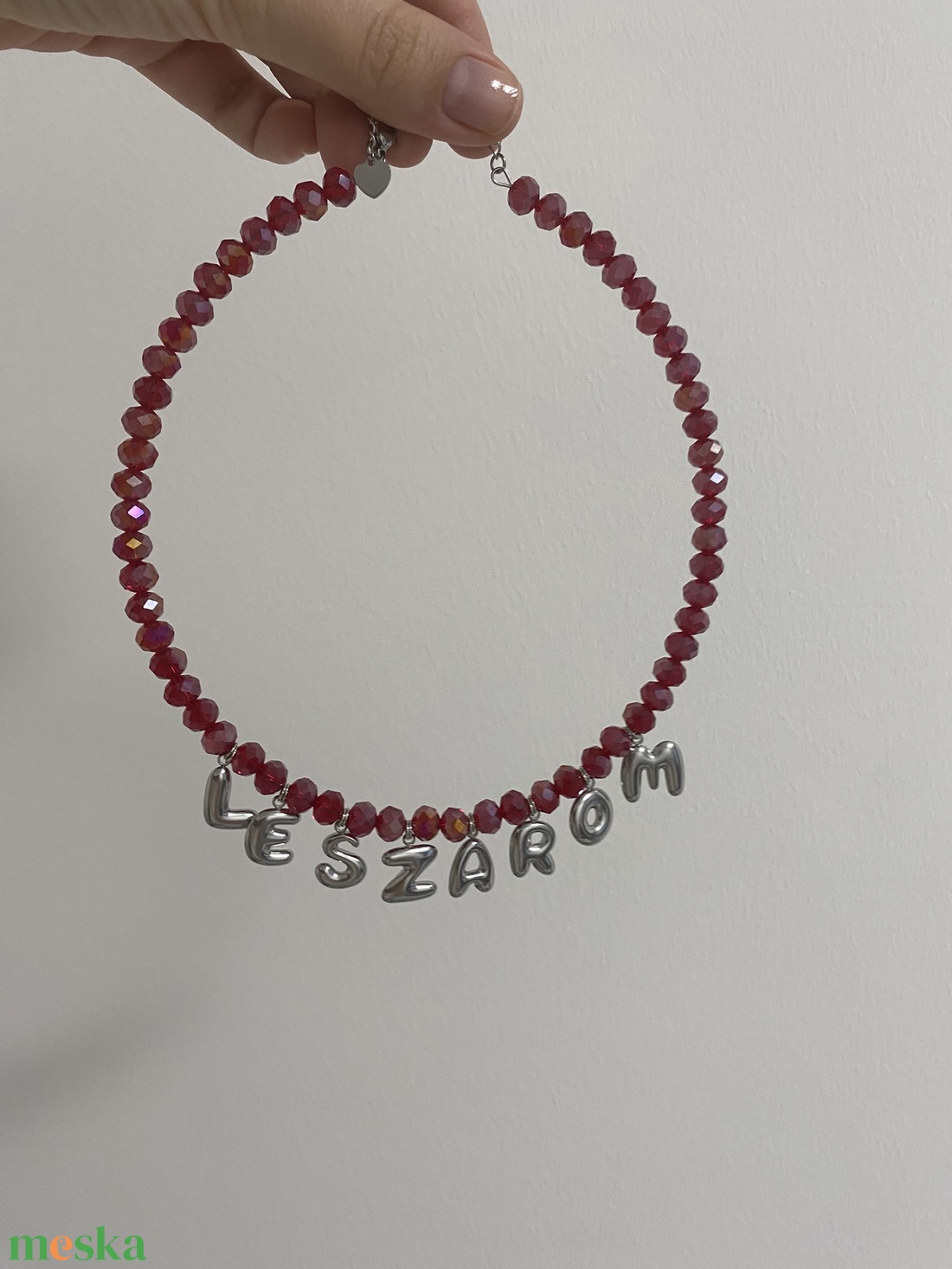 Choker  - ékszer - nyaklánc - bogyós nyaklánc - Meska.hu