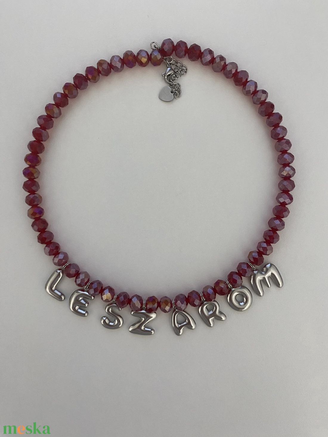 Choker  - ékszer - nyaklánc - bogyós nyaklánc - Meska.hu