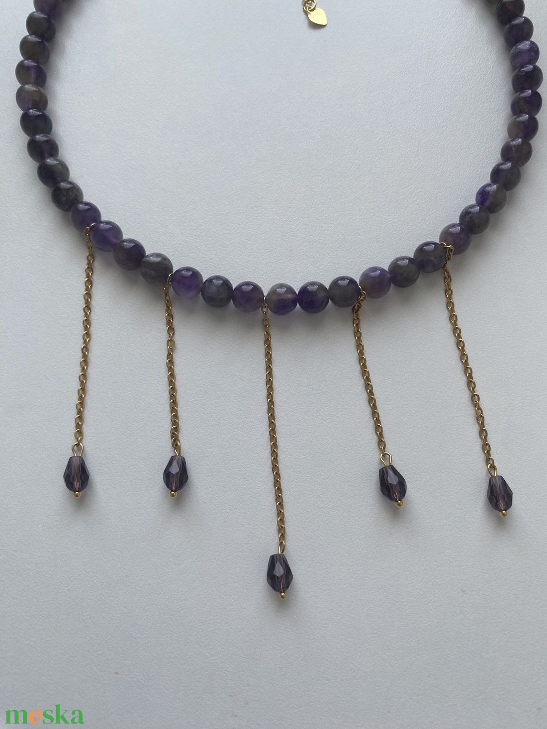 Nyaklánc  - esküvő - ékszer - nyaklánc - Meska.hu