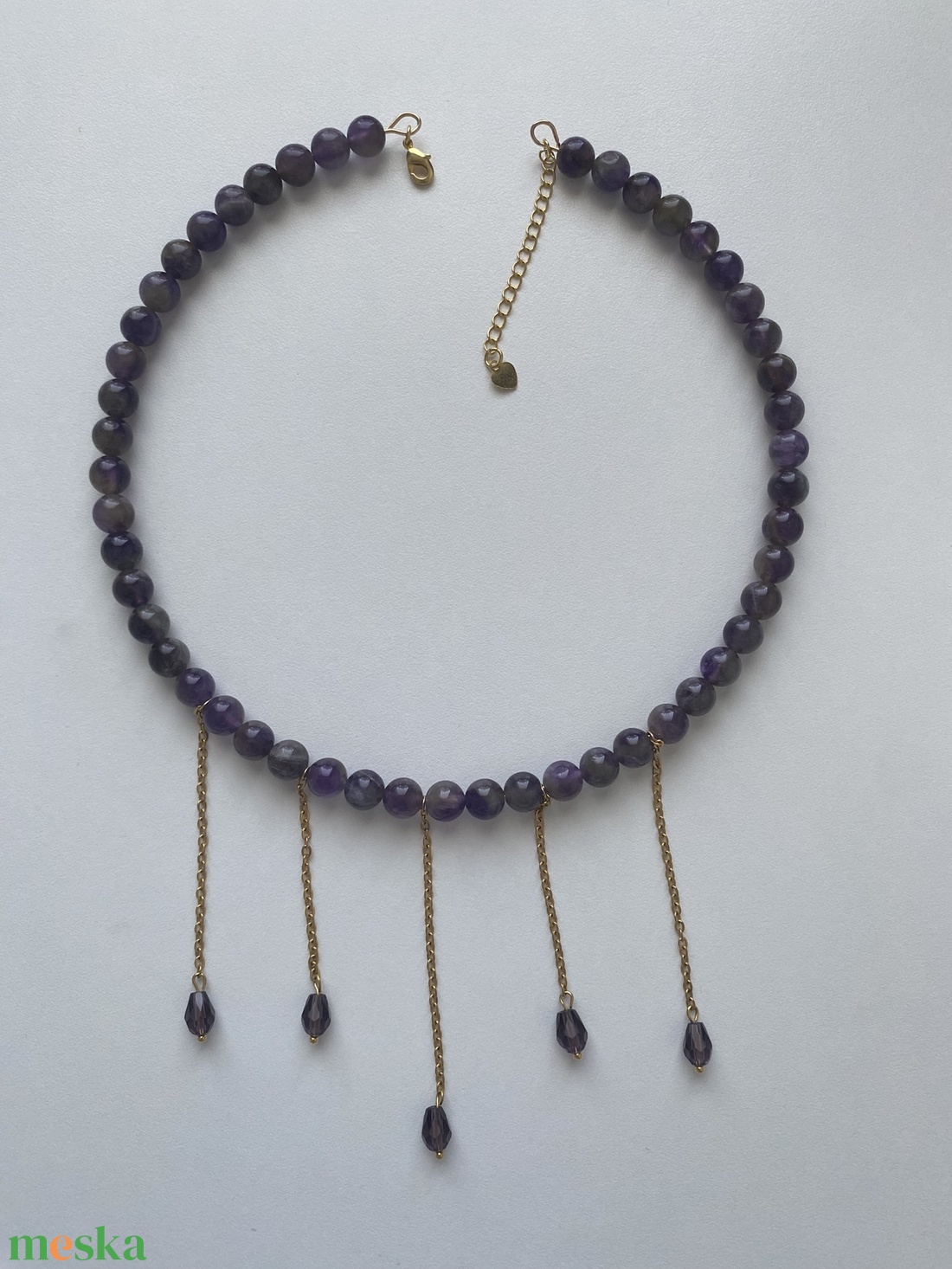 Nyaklánc  - esküvő - ékszer - nyaklánc - Meska.hu