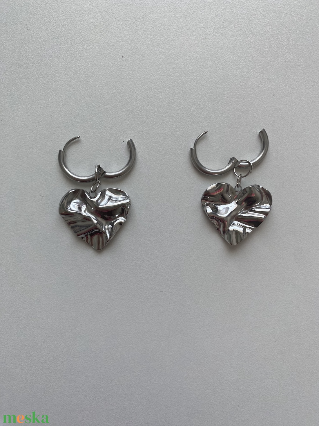 Fülbevaló - ékszer - fülbevaló - lógós kerek fülbevaló - Meska.hu