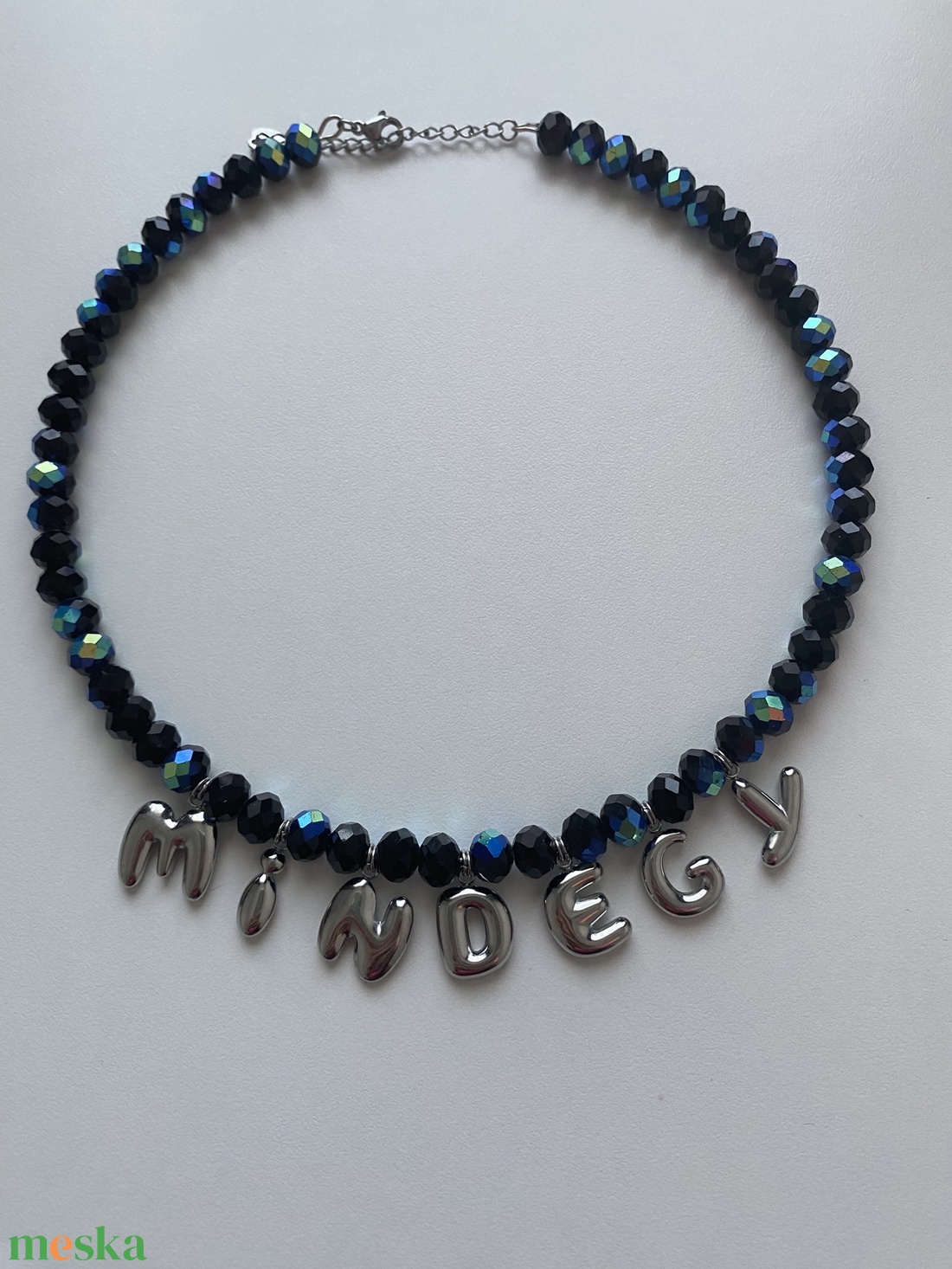 Choker  - ékszer - nyaklánc - bogyós nyaklánc - Meska.hu