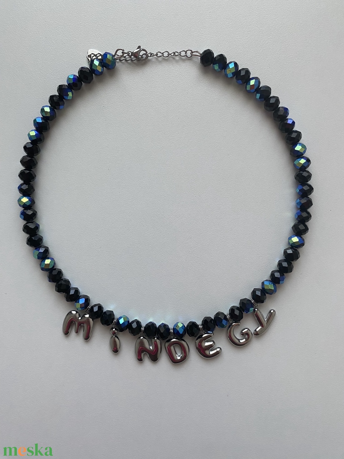 Choker  - ékszer - nyaklánc - bogyós nyaklánc - Meska.hu