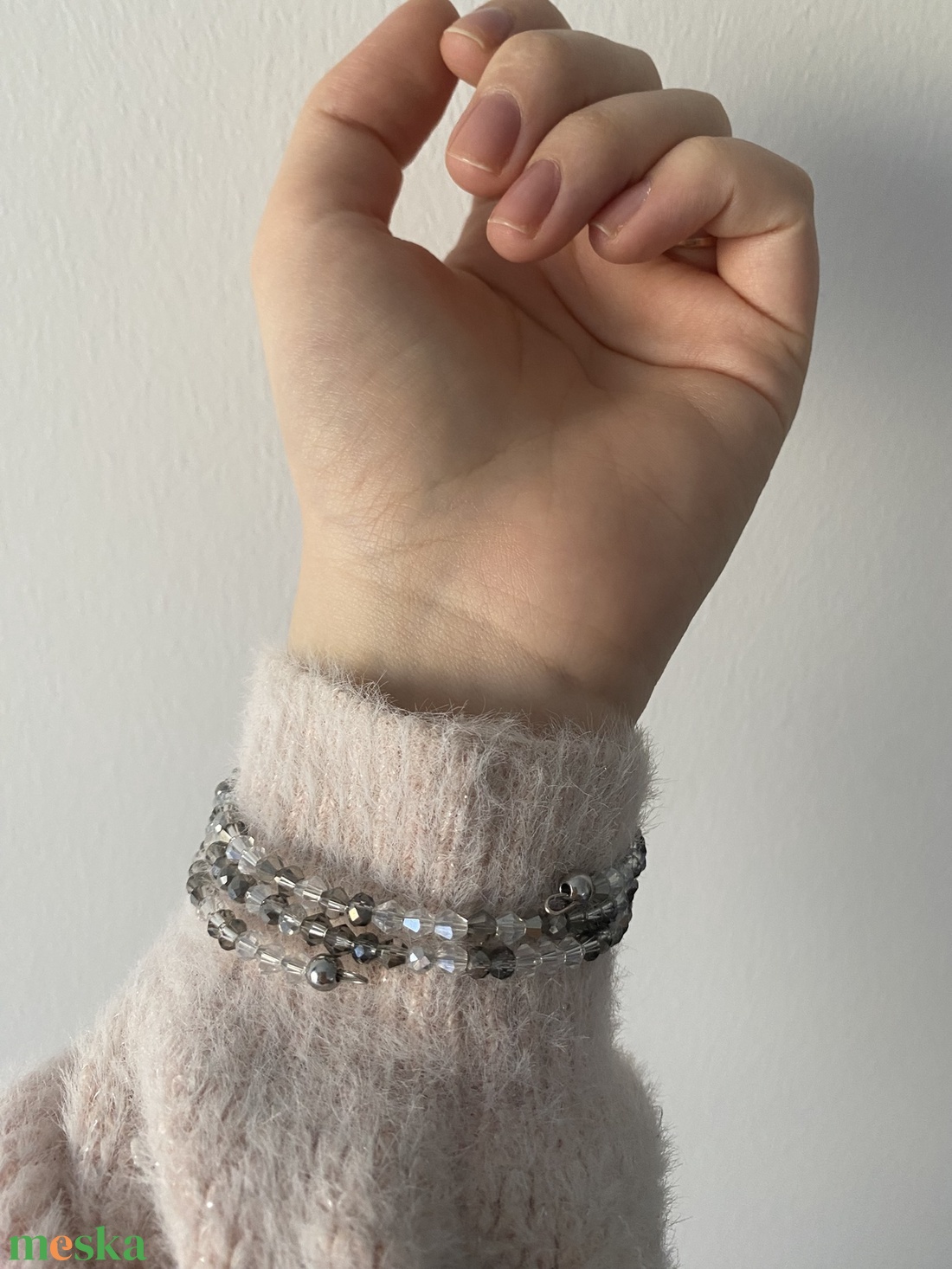 Gyöngyös karkötő - ékszer - karkötő - ásványkarkötő - Meska.hu