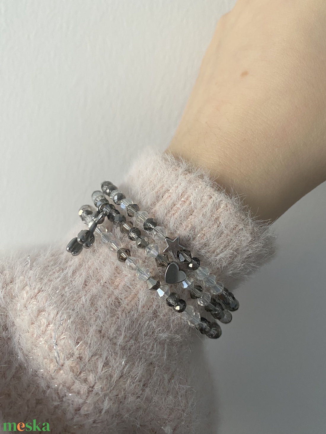 Gyöngyös karkötő - ékszer - karkötő - ásványkarkötő - Meska.hu