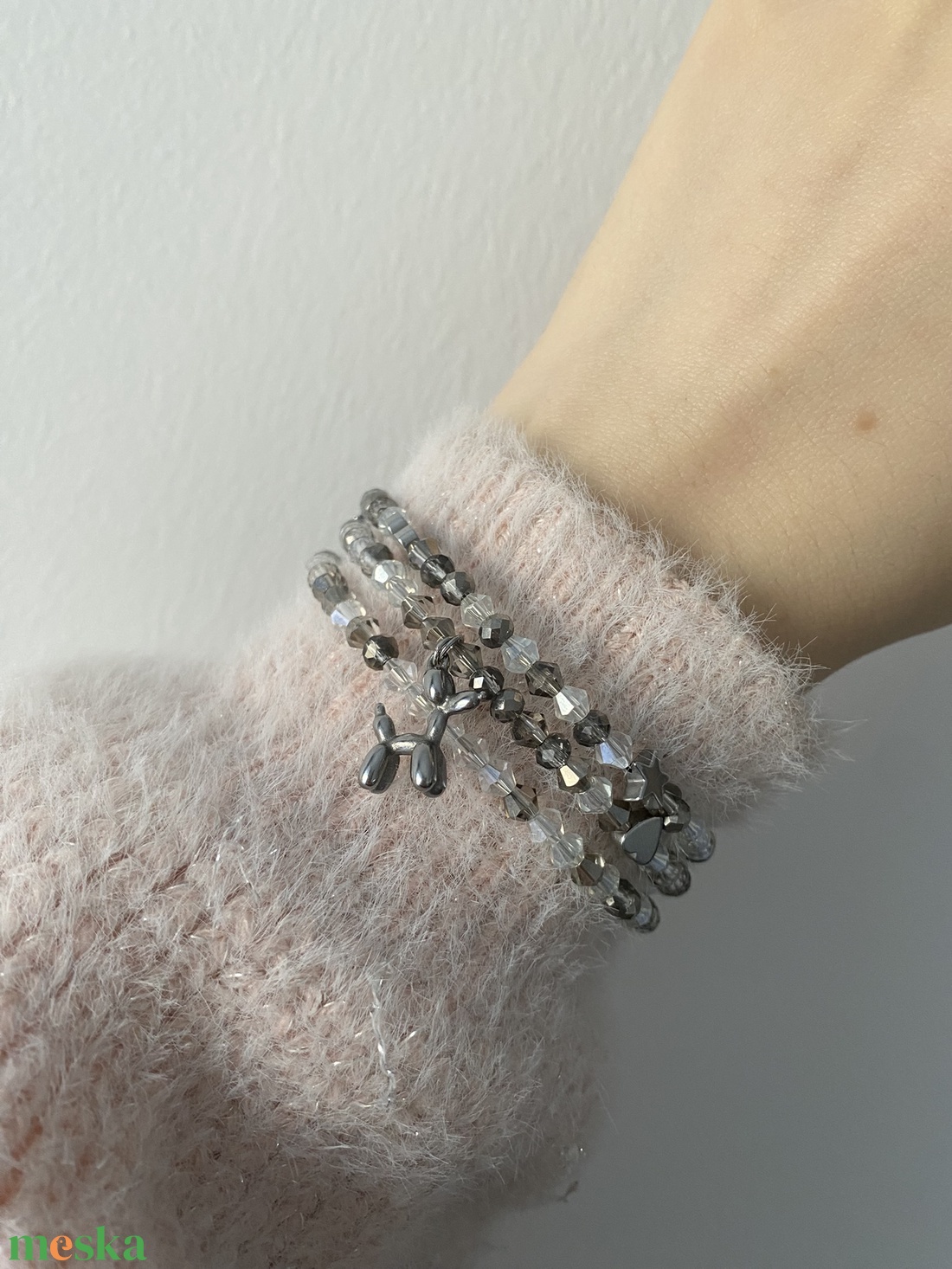 Gyöngyös karkötő - ékszer - karkötő - ásványkarkötő - Meska.hu