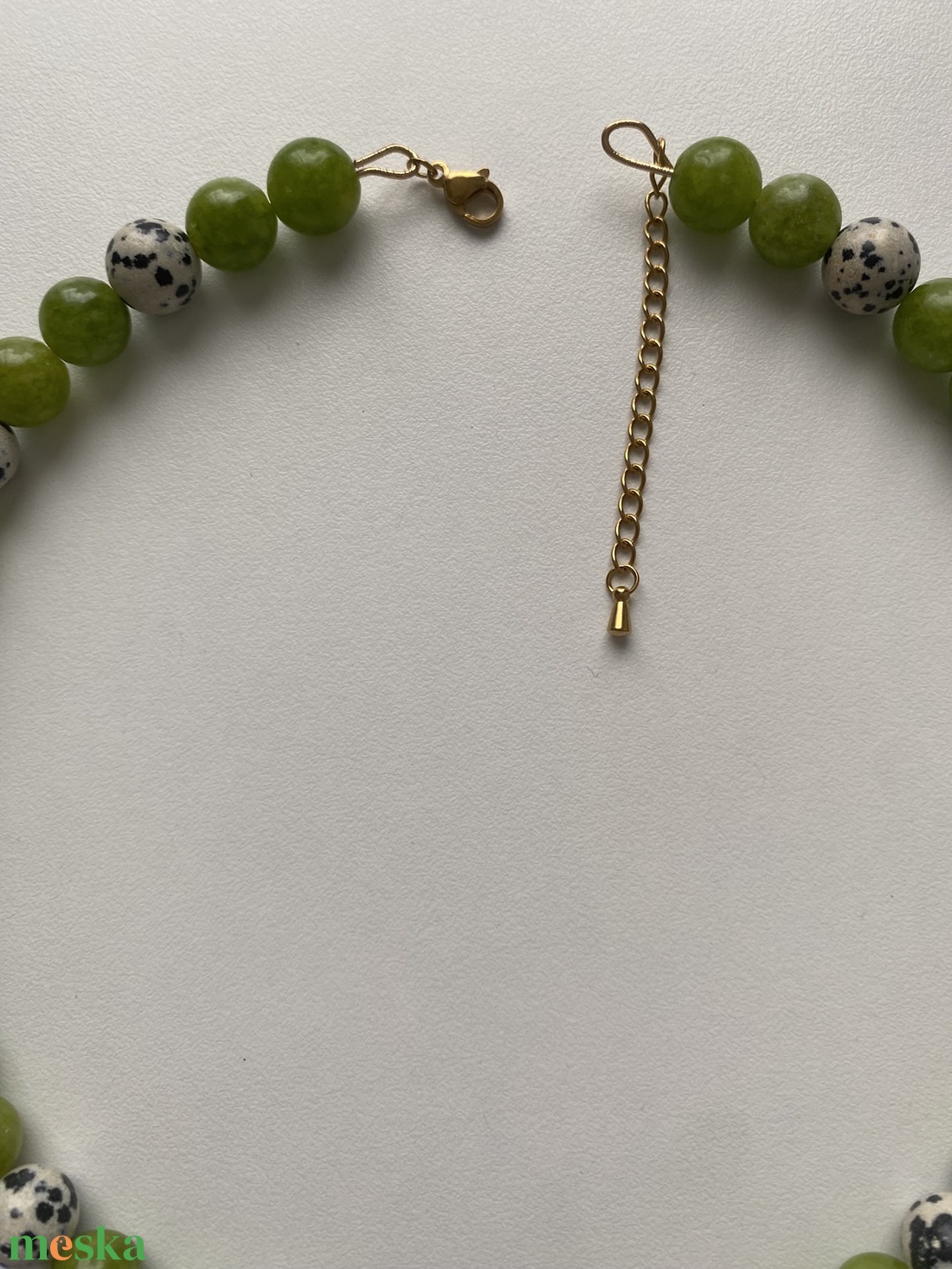 Choker  - ékszer - nyaklánc - gyöngyös nyaklánc - Meska.hu