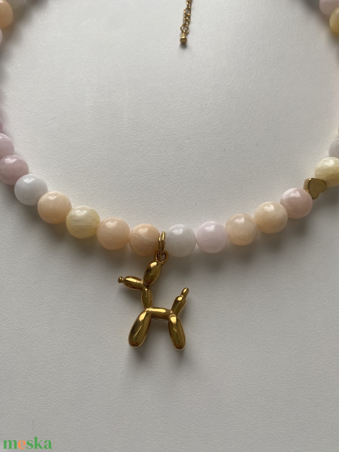 Choker  - ékszer - nyaklánc - gyöngyös nyaklánc - Meska.hu