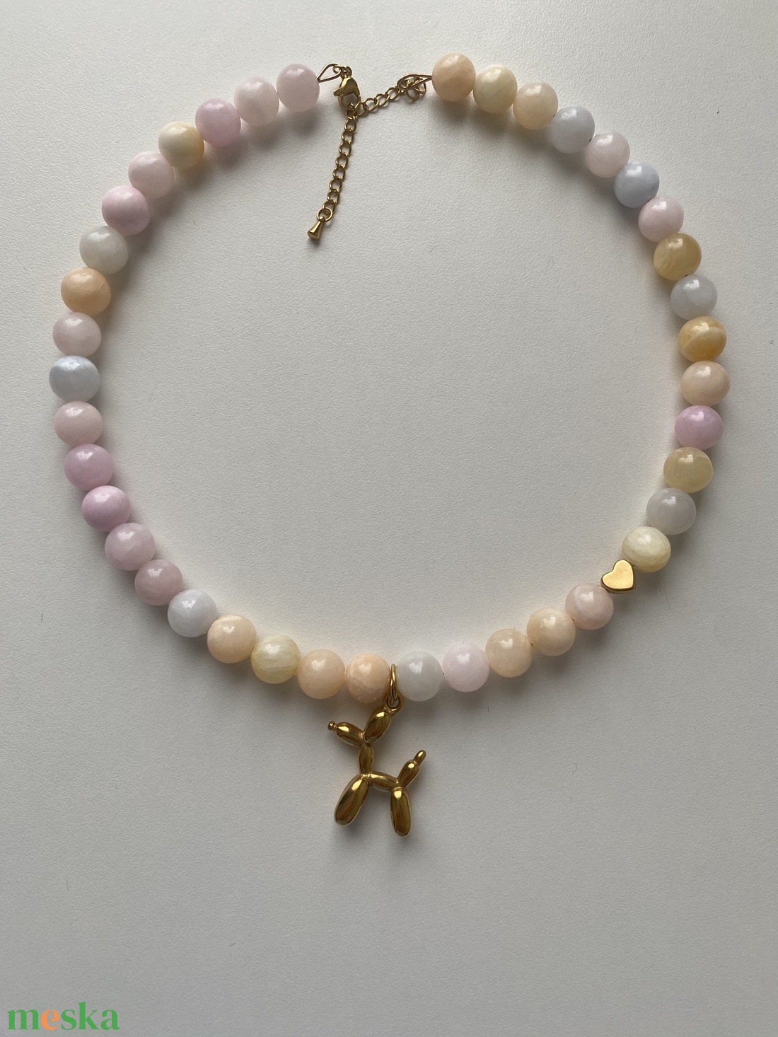 Choker  - ékszer - nyaklánc - gyöngyös nyaklánc - Meska.hu