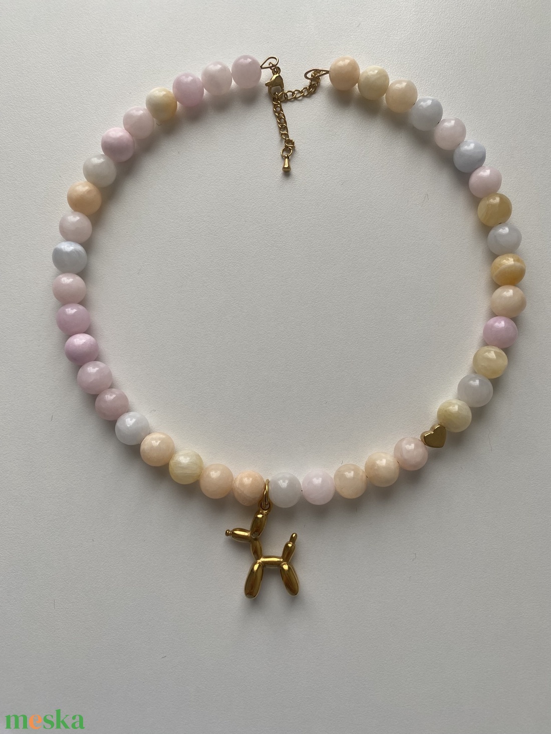 Choker  - ékszer - nyaklánc - gyöngyös nyaklánc - Meska.hu