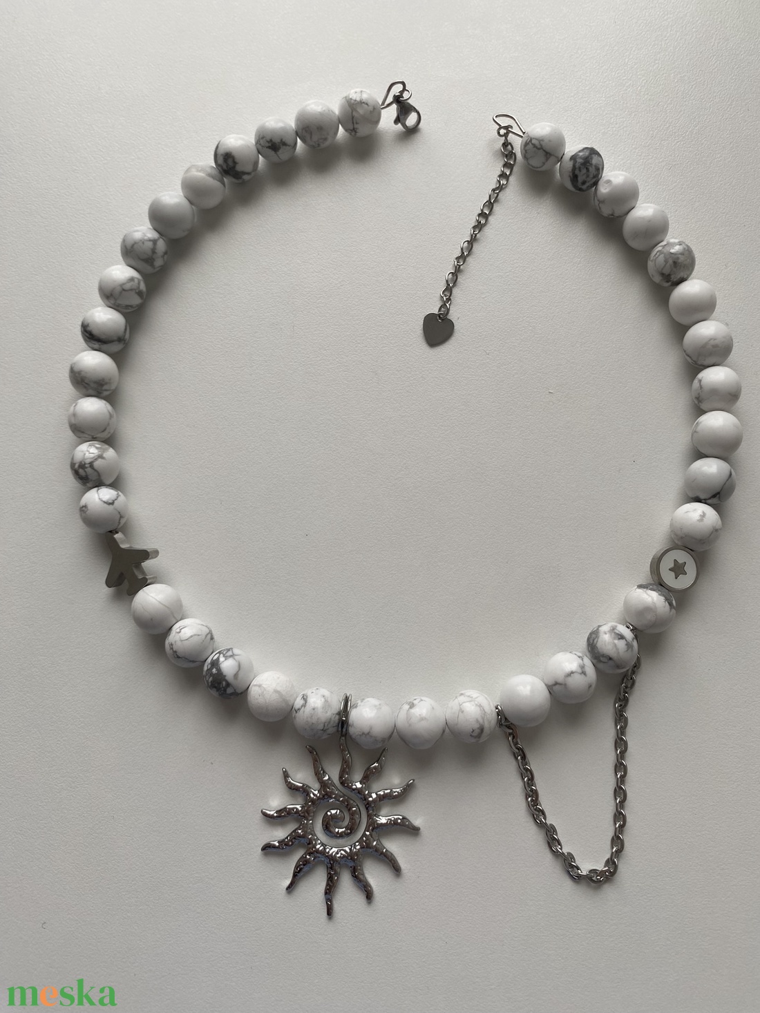 Choker  - ékszer - nyaklánc - gyöngyös nyaklánc - Meska.hu