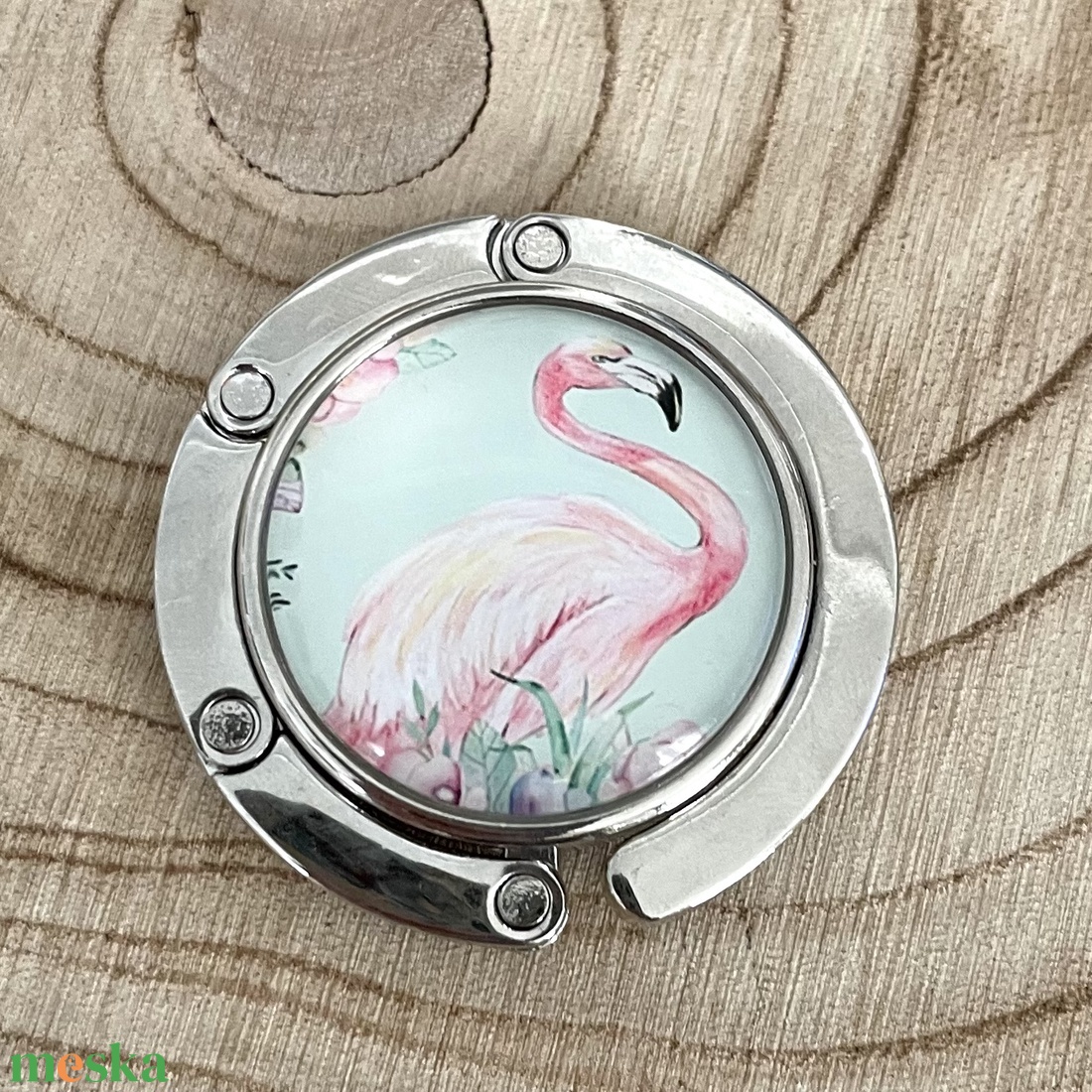 Flamingó mintázatú Üveglencsés Táska Akasztó Táskaakasztó - táska & tok - kulcstartó & táskadísz - táskaakasztó - Meska.hu Flamingó mintázatú Üveglencsés Táska Akasztó Táskaakasztó - táska & tok - kulcstartó & táskadísz - táskaakasztó - Meska.hu