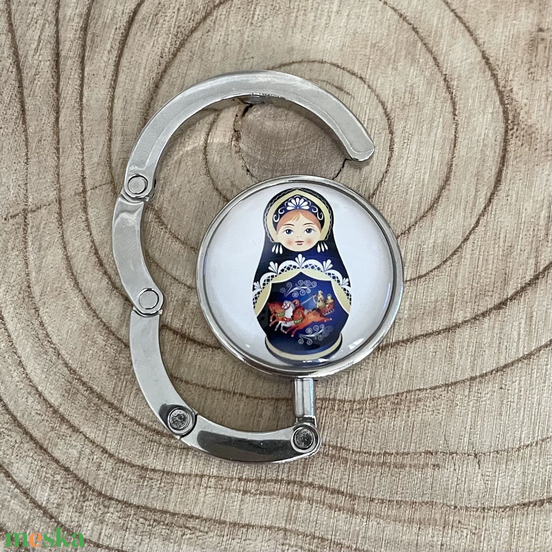 Matrjoska baba mintázatú Üveglencsés Táska Akasztó Táskaakasztó - táska & tok - kulcstartó & táskadísz - táskaakasztó - Meska.hu Matrjoska baba mintázatú Üveglencsés Táska Akasztó Táskaakasztó - táska & tok - kulcstartó & táskadísz - táskaakasztó - Meska.hu