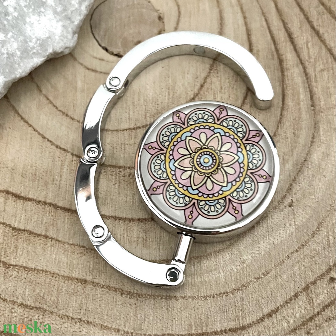 Mandala mintázatú Üveglencsés Táska Akasztó Táskaakasztó - táska & tok - kulcstartó & táskadísz - táskaakasztó - Meska.hu Mandala mintázatú Üveglencsés Táska Akasztó Táskaakasztó - táska & tok - kulcstartó & táskadísz - táskaakasztó - Meska.hu