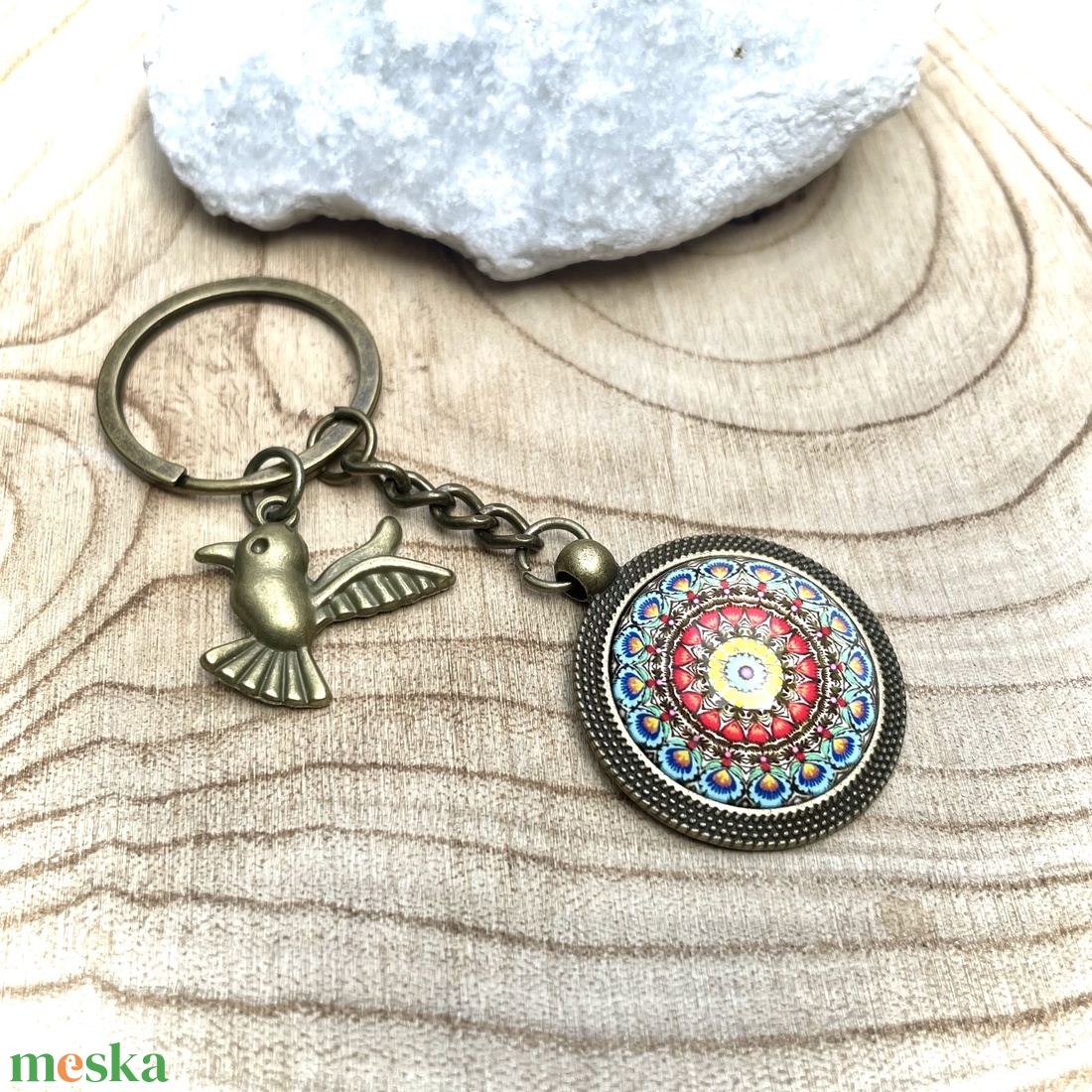 Mandala mintás vintage stílusú bronz színű üveglencsés kulcstartó - táska & tok - kulcstartó & táskadísz - kulcstartó - Meska.hu Mandala mintás vintage stílusú bronz színű üveglencsés kulcstartó - táska & tok - kulcstartó & táskadísz - kulcstartó - Meska.hu