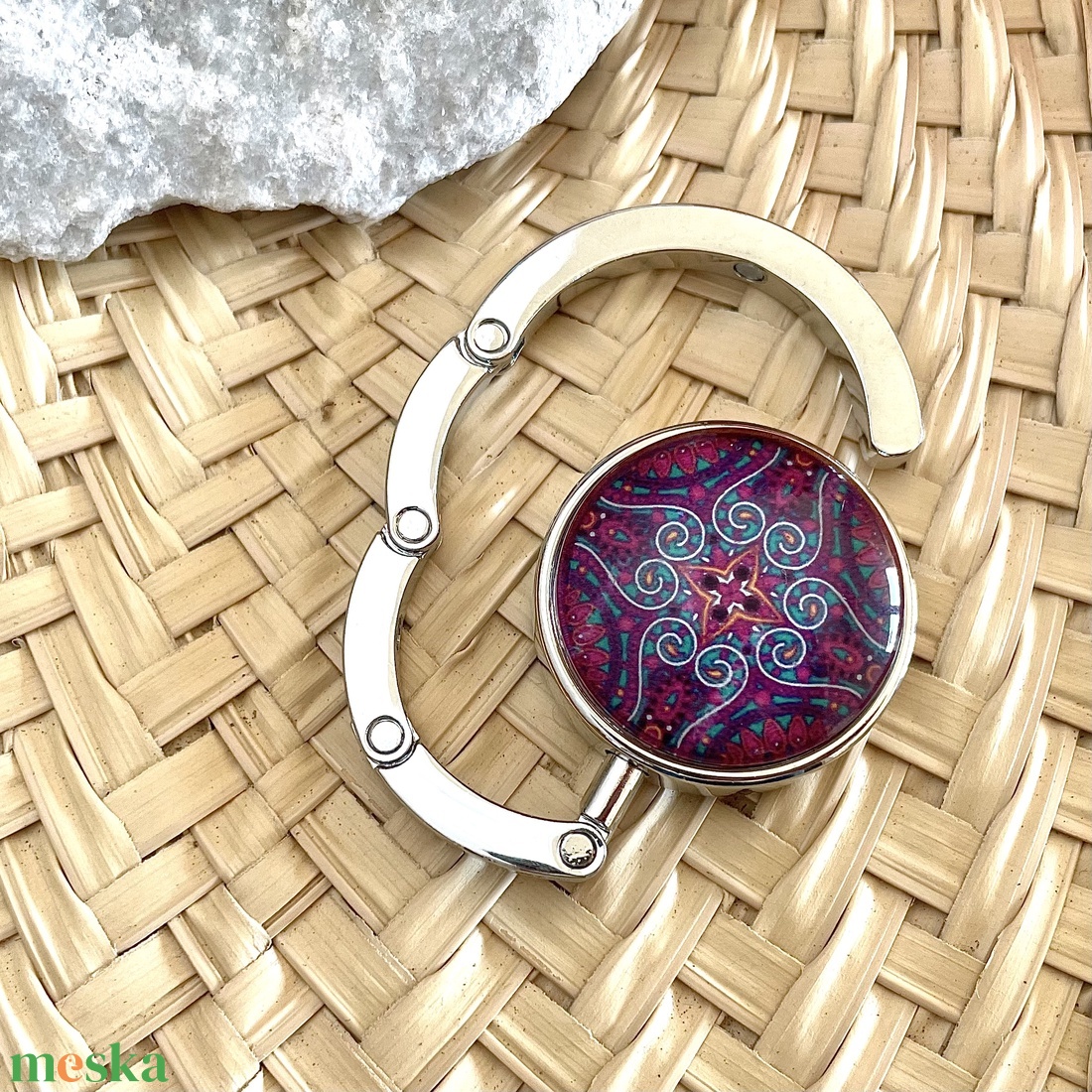 Mandala mintás Táska Akasztó Táskaakasztó - táska & tok - kulcstartó & táskadísz - táskaakasztó - Meska.hu Mandala mintás Táska Akasztó Táskaakasztó - táska & tok - kulcstartó & táskadísz - táskaakasztó - Meska.hu