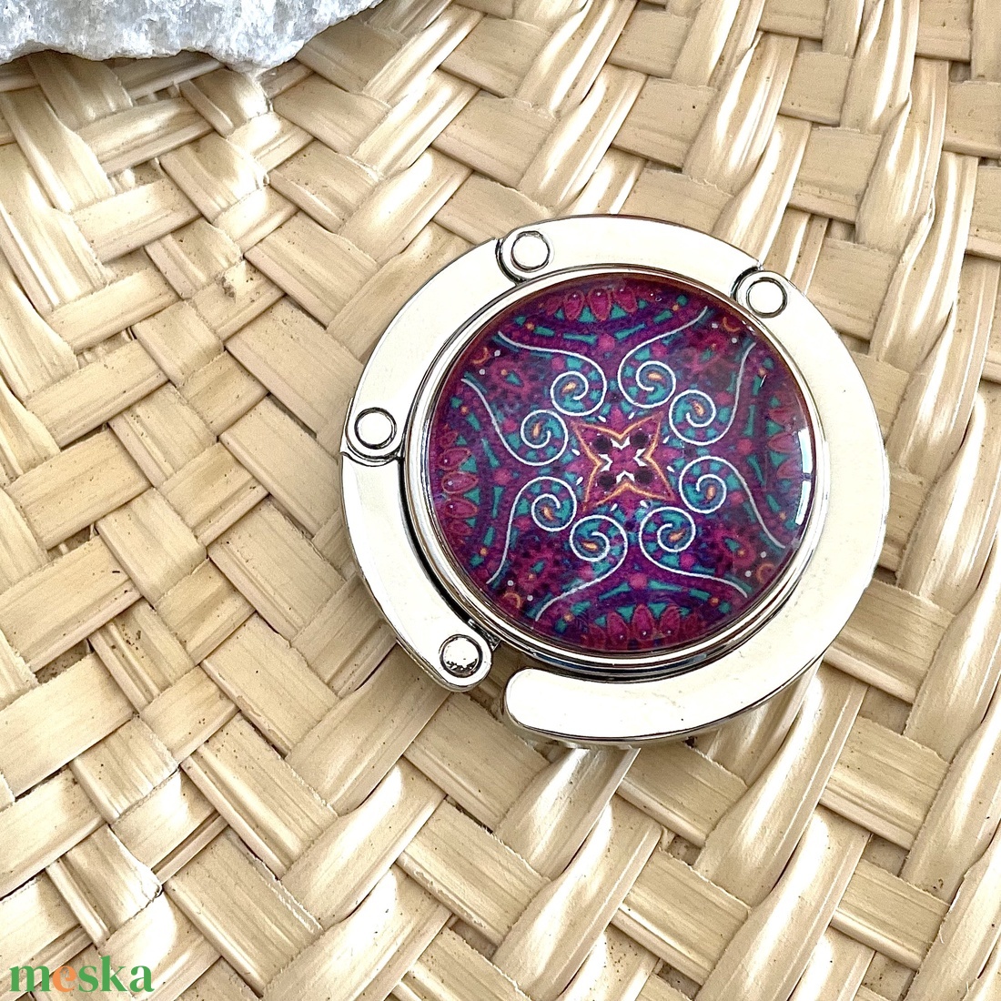 Mandala mintás Táska Akasztó Táskaakasztó - táska & tok - kulcstartó & táskadísz - táskaakasztó - Meska.hu Mandala mintás Táska Akasztó Táskaakasztó - táska & tok - kulcstartó & táskadísz - táskaakasztó - Meska.hu