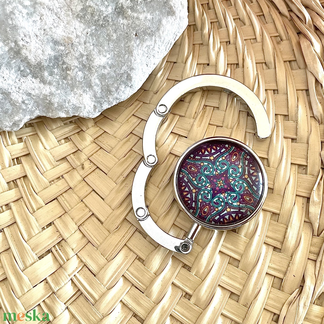 Mandala mintás Táska Akasztó Táskaakasztó - táska & tok - kulcstartó & táskadísz - táskaakasztó - Meska.hu Mandala mintás Táska Akasztó Táskaakasztó - táska & tok - kulcstartó & táskadísz - táskaakasztó - Meska.hu