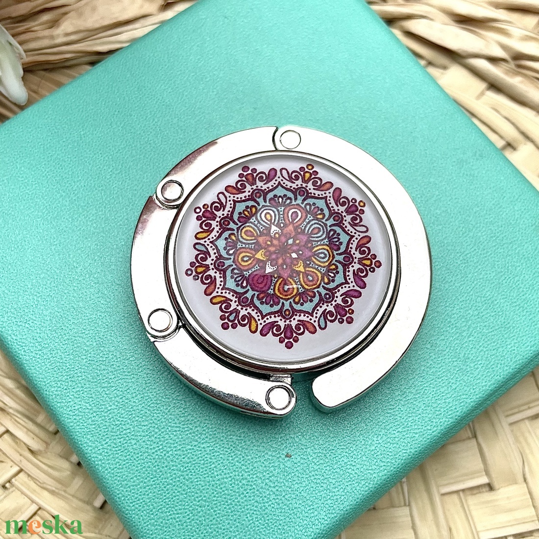 Mandala mintázatú Üveglencsés Táska Akasztó Táskaakasztó - táska & tok - kulcstartó & táskadísz - táskaakasztó - Meska.hu Mandala mintázatú Üveglencsés Táska Akasztó Táskaakasztó - táska & tok - kulcstartó & táskadísz - táskaakasztó - Meska.hu