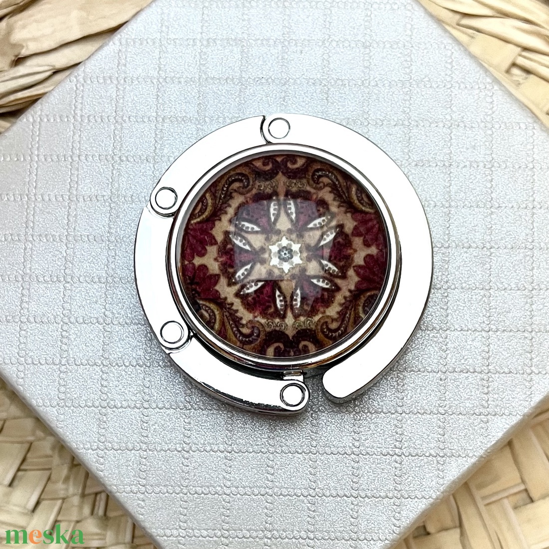 Mandala mintázatú Üveglencsés Táska Akasztó Táskaakasztó - táska & tok - kulcstartó & táskadísz - táskaakasztó - Meska.hu Mandala mintázatú Üveglencsés Táska Akasztó Táskaakasztó - táska & tok - kulcstartó & táskadísz - táskaakasztó - Meska.hu