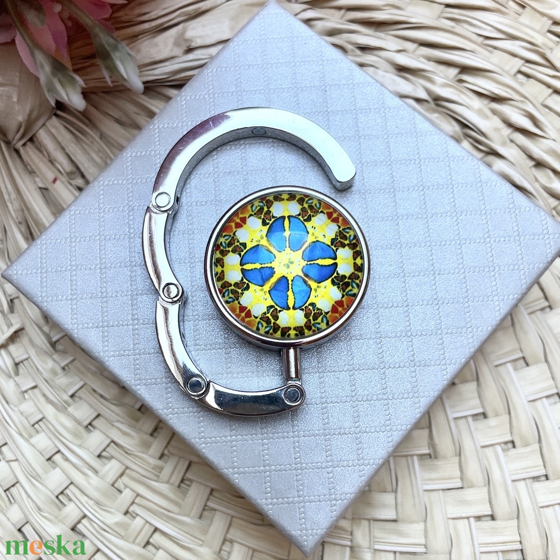 Mandala mintázatú Üveglencsés Táska Akasztó Táskaakasztó - táska & tok - kulcstartó & táskadísz - táskaakasztó - Meska.hu Mandala mintázatú Üveglencsés Táska Akasztó Táskaakasztó - táska & tok - kulcstartó & táskadísz - táskaakasztó - Meska.hu