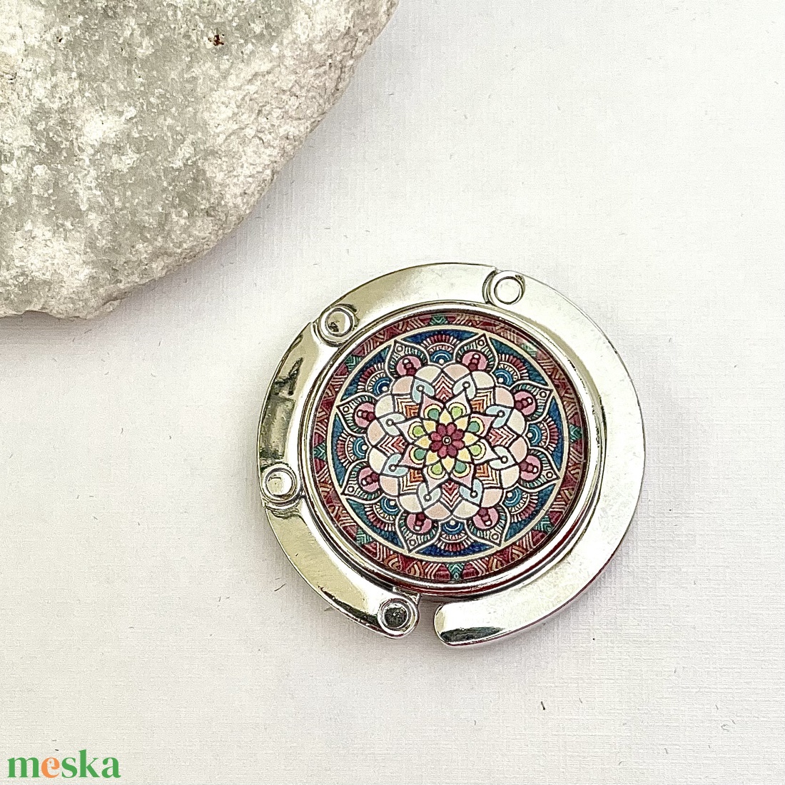Mandala mintázatú Üveglencsés Táska Akasztó Táskaakasztó - táska & tok - kulcstartó & táskadísz - táskaakasztó - Meska.hu Mandala mintázatú Üveglencsés Táska Akasztó Táskaakasztó - táska & tok - kulcstartó & táskadísz - táskaakasztó - Meska.hu