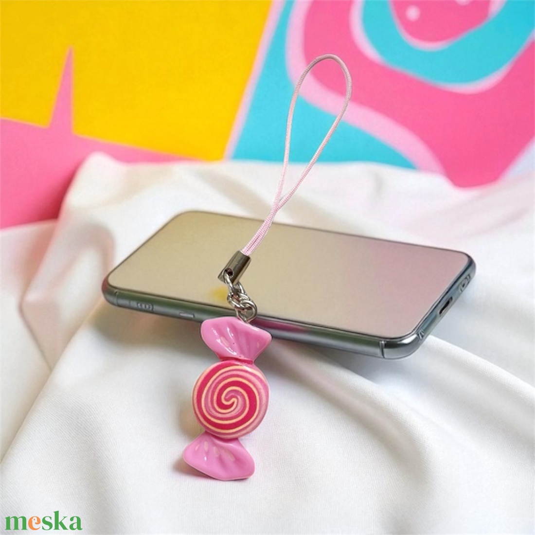 Mobiltelefon dísz mobil charm - táska & tok - kulcstartó & táskadísz - táskadísz - Meska.hu