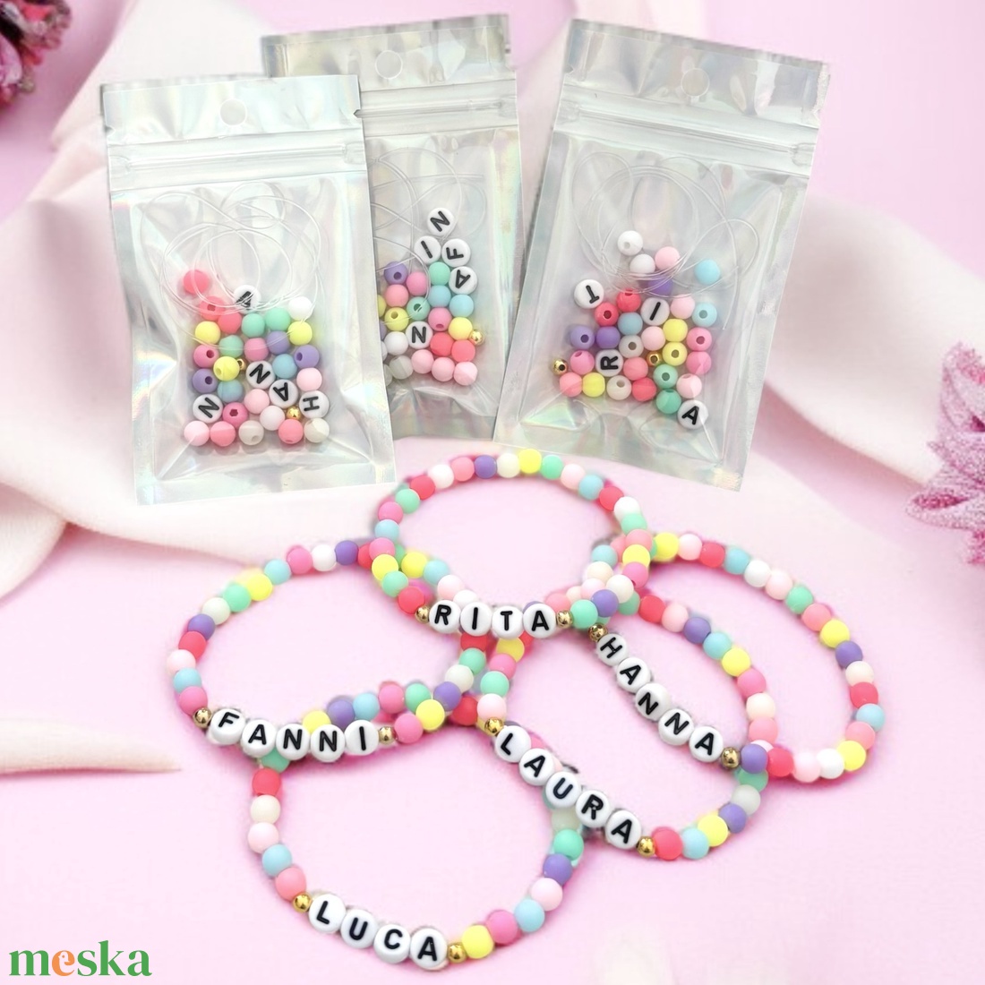 DIY Készítsd el saját karkötődet a neveddel 5596952 - diy (csináld magad) - egységcsomag - Meska.hu DIY Készítsd el saját karkötődet a neveddel 5596952 - diy (csináld magad) - egységcsomag - Meska.hu