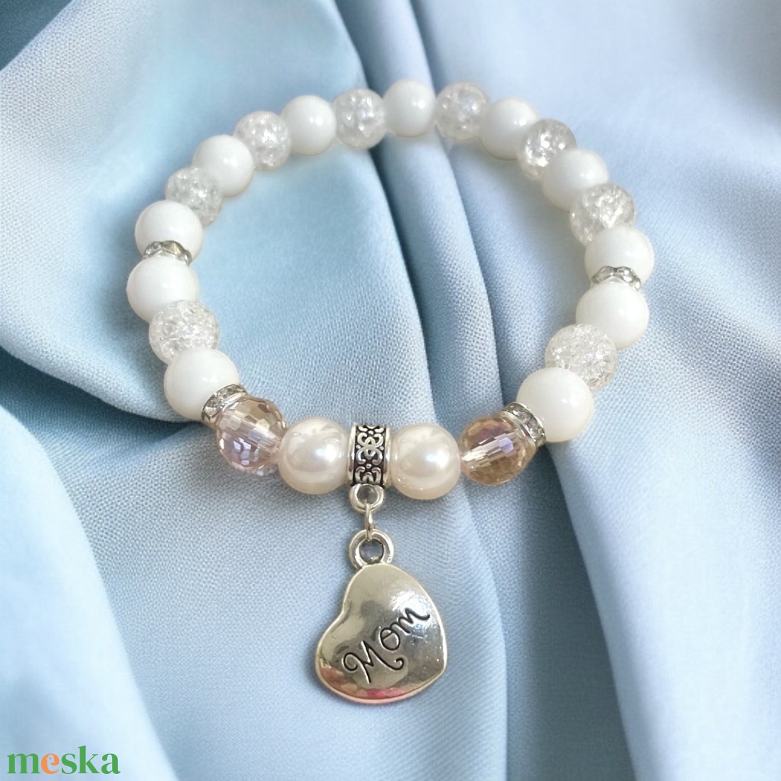 Ásvány karkötő Anyák Napja Ajándék - ékszer - karkötő - ásványkarkötő - Meska.hu
