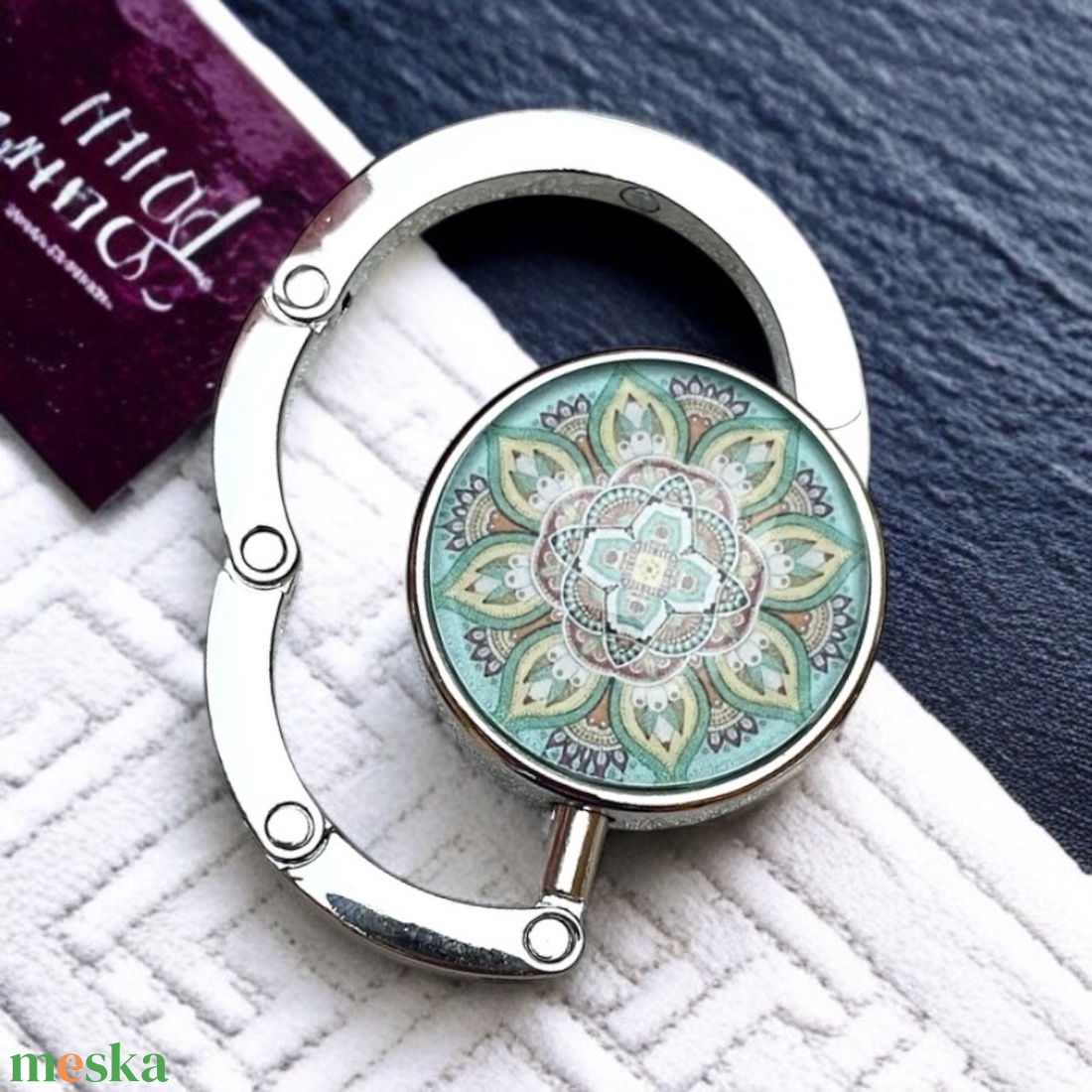Mandala mintázatú Üveglencsés Táska Akasztó Táskaakasztó - táska & tok - kulcstartó & táskadísz - táskaakasztó - Meska.hu Mandala mintázatú Üveglencsés Táska Akasztó Táskaakasztó - táska & tok - kulcstartó & táskadísz - táskaakasztó - Meska.hu