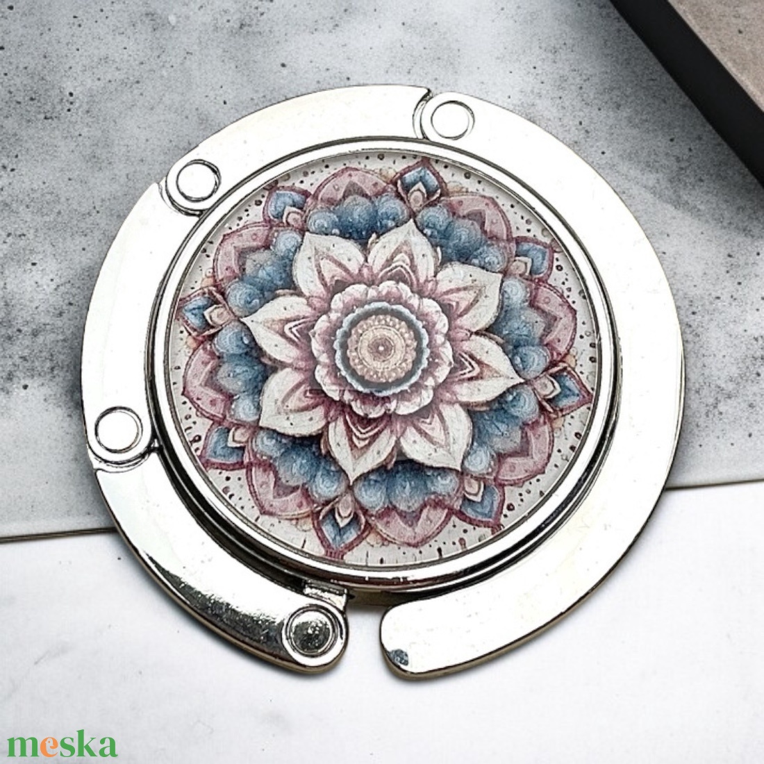 Mandala mintás Táska Akasztó Táskaakasztó - táska & tok - kulcstartó & táskadísz - táskaakasztó - Meska.hu