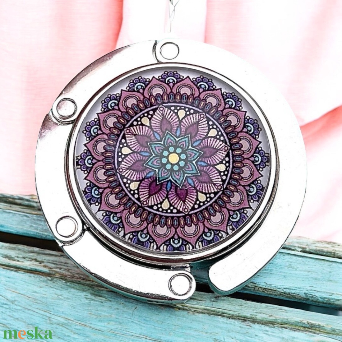 Mandala mintázatú Üveglencsés Táska Akasztó Táskaakasztó - táska & tok - kulcstartó & táskadísz - táskaakasztó - Meska.hu Mandala mintázatú Üveglencsés Táska Akasztó Táskaakasztó - táska & tok - kulcstartó & táskadísz - táskaakasztó - Meska.hu