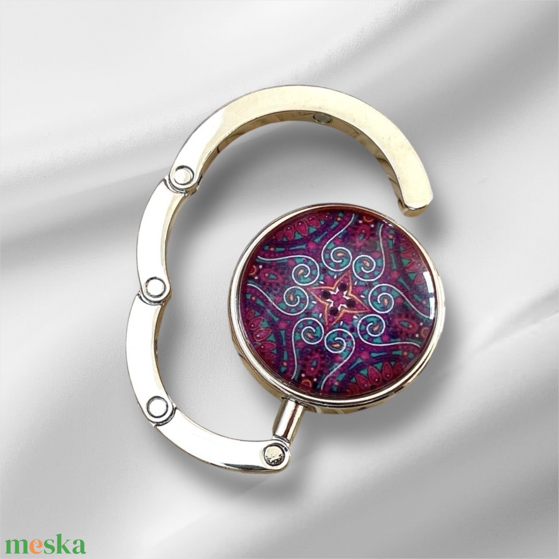 Mandala mintás Táska Akasztó Táskaakasztó - táska & tok - kulcstartó & táskadísz - táskaakasztó - Meska.hu
