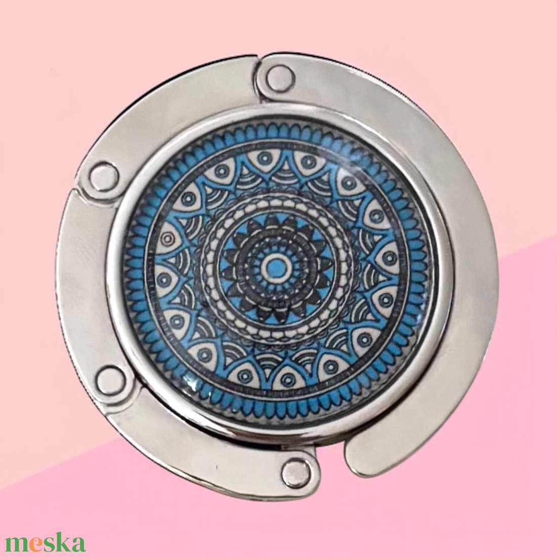 Mandala Virág mintázatú Üveglencsés Táska Akasztó Táskaakasztó 5625964 - táska & tok - kulcstartó & táskadísz - táskaakasztó - Meska.hu Mandala Virág mintázatú Üveglencsés Táska Akasztó Táskaakasztó 5625964 - táska & tok - kulcstartó & táskadísz - táskaakasztó - Meska.hu