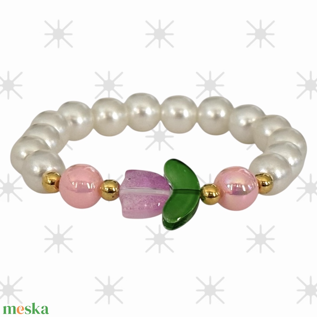 Színes vidám gyerek karkötő tulipános 11-12 cm 5582657 - ékszer - karkötő - bogyós karkötő - Meska.hu Színes vidám gyerek karkötő tulipános 11-12 cm 5582657 - ékszer - karkötő - bogyós karkötő - Meska.hu