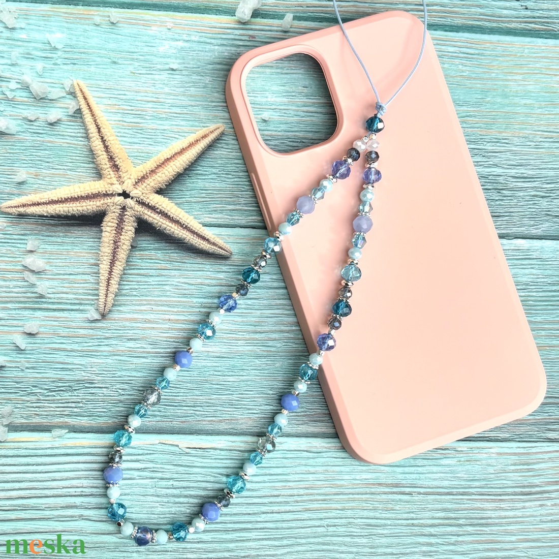 Mobiltelefon dísz mobil charm telefon telefondísz ásvány és kristálygyönygökből ajándékdobozzal 5673855 - táska & tok - kulcstartó & táskadísz - táskadísz - Meska.hu