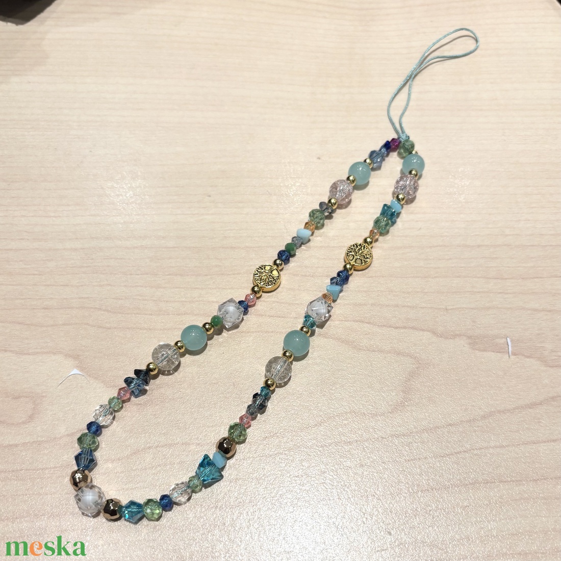 Mobiltelefon dísz mobil charm telefon telefondísz gyöngyökből - táska & tok - kulcstartó & táskadísz - táskadísz - Meska.hu