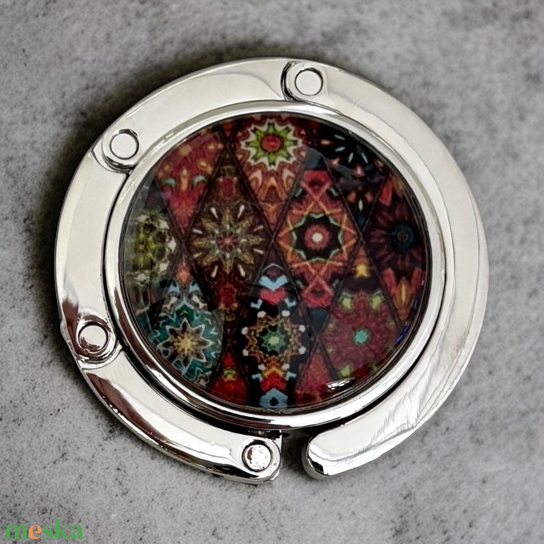 Bohém etno stílusú Táska Akasztó Táskaakasztó táskatartó  - táska & tok - kulcstartó & táskadísz - táskaakasztó - Meska.hu