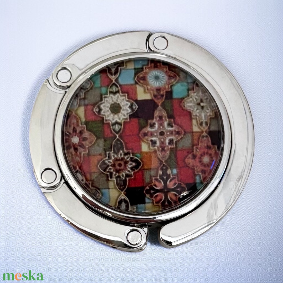 Orientális Patchwork mintás divatos Táska Akasztó Táskaakasztó táskatartó 5726832 - táska & tok - kulcstartó & táskadísz - táskaakasztó - Meska.hu