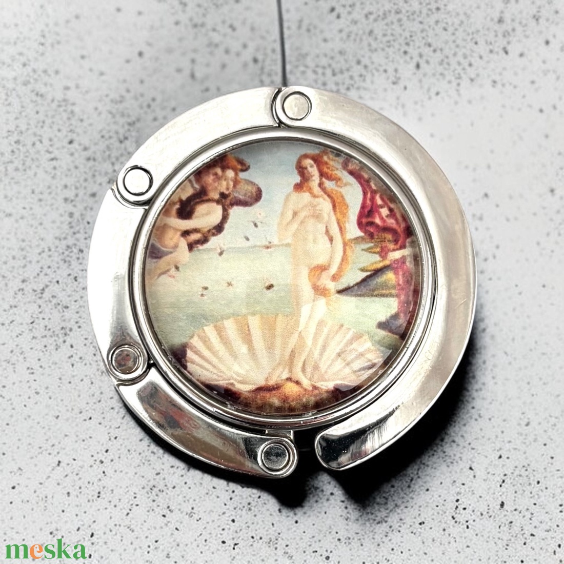 Vénusz születése kép mintás Táska Akasztó Táskaakasztó  - táska & tok - kulcstartó & táskadísz - táskaakasztó - Meska.hu