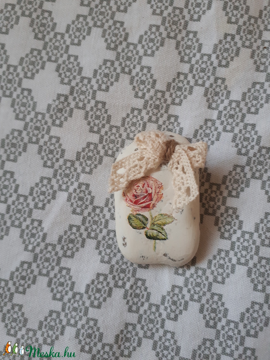 Festett kő - Vintage rózsa kollekció - - Meska.hu Festett kő - Vintage rózsa kollekció - - Meska.hu