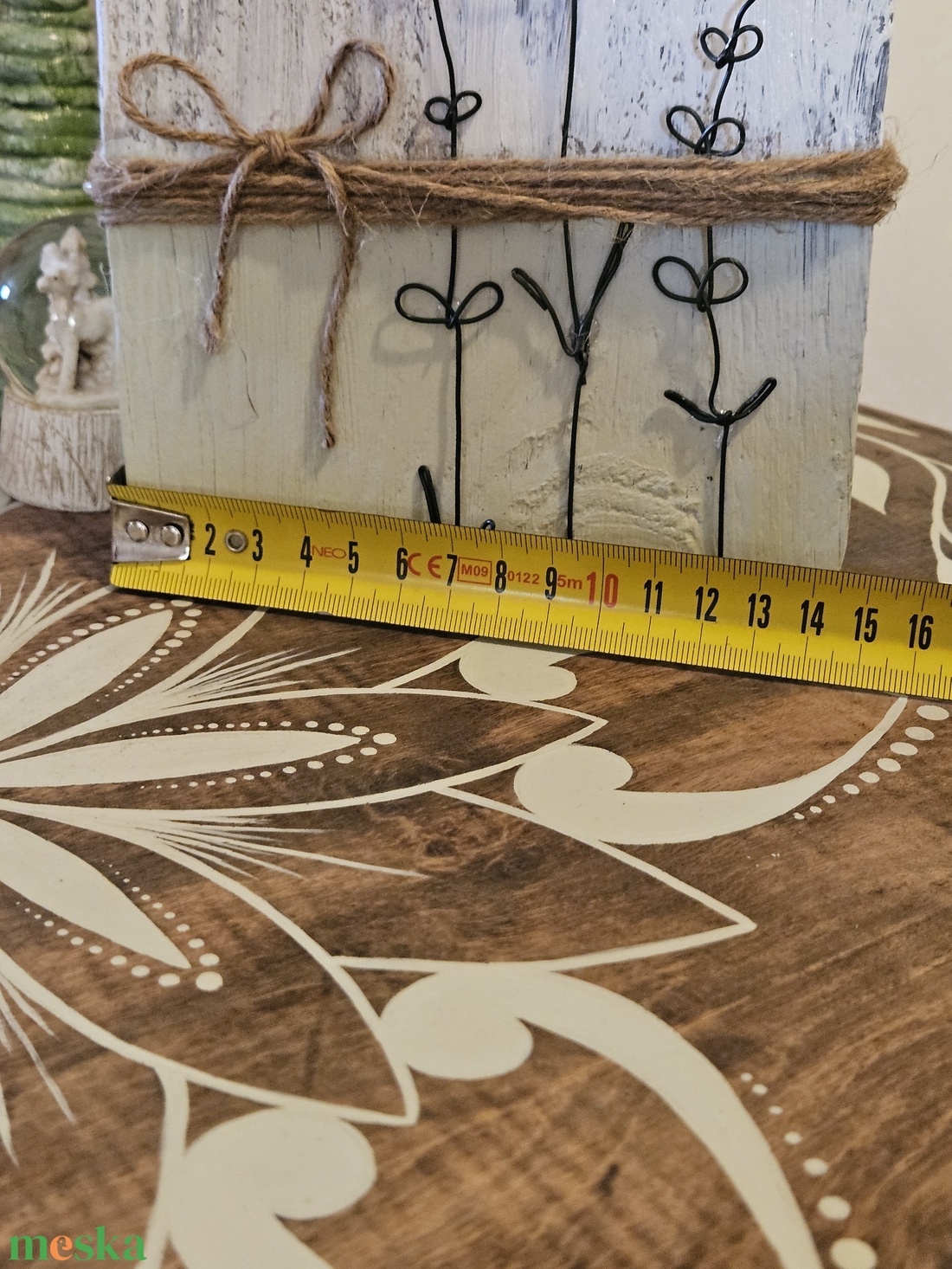 Házikó dekor fából - karácsony - karácsonyi lakásdekoráció - karácsonyi falu, házikó - Meska.hu