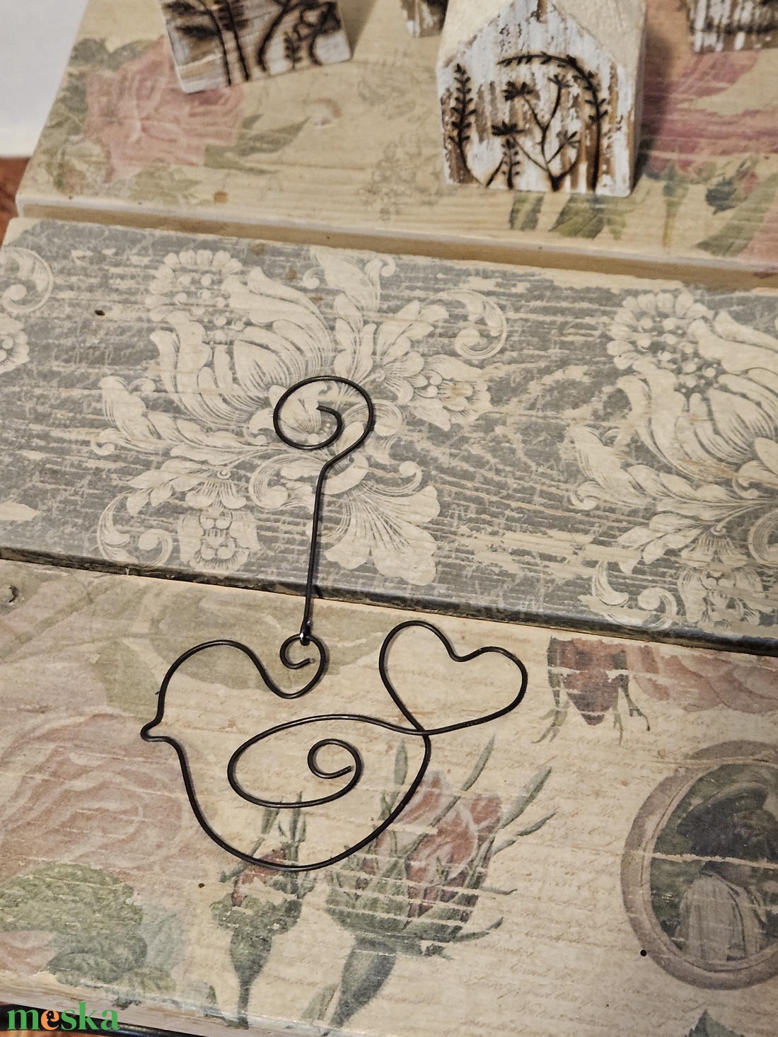 Kismadár dekor - otthon & életmód - dekoráció - dekoratív figurák és szobrok - Meska.hu